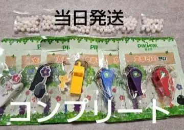 일본 미발매 피크민 호루라기 PIKMIN 피리 컴플리트 6종류