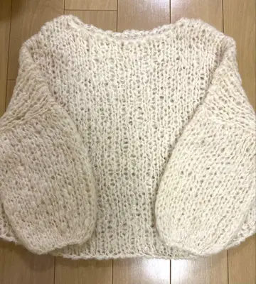 plage HAND KNIT 점보 탐 니트