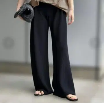 [ 새상품급 ] AP STUDIO 38 네이비 에라스틱 팬츠