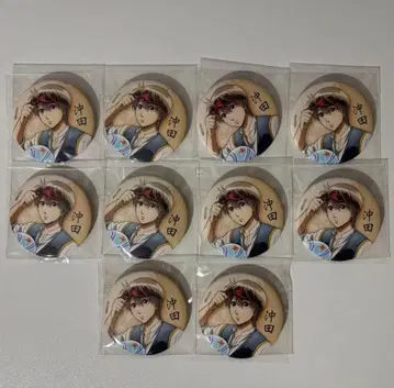 [ 익명 배송 ] 오키타 소고 사계절 캔뱃지 10개