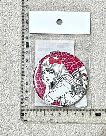 이토 준지 x 산리오 컴팩트 더블 거울 갸루 토미에 x 헬로키티