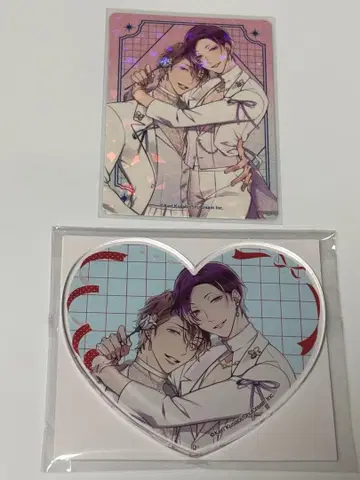 moment 콜라보 카페 아메이로 아쿠코 홀로그램 카드 쐐기 케리