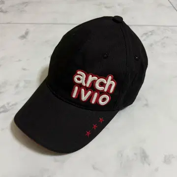 아르치비오 로고캡 블랙 여성용