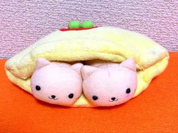 냥냥냥코 냥코 레스토랑 끼워넣는 오므냥이스 봉제 인형