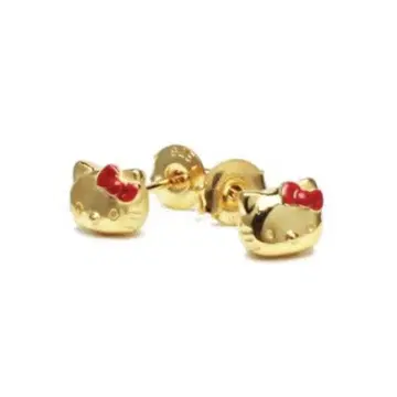 JAMHOMEMADE 잼홈메이드 헬로키티 키티 귀걸이