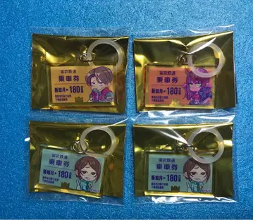 은하 특급 밀키 서브웨이 미니 캐릭터 멀티 마커 카트 아카네 료코