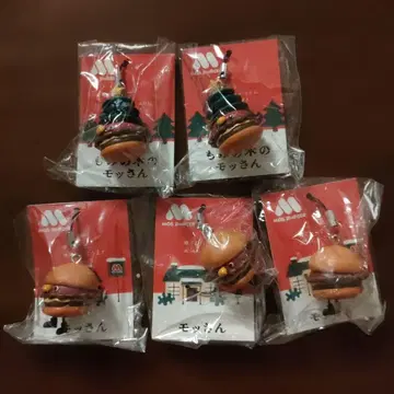 모스버거 모스 군 핸드폰 스트랩 5개 세트