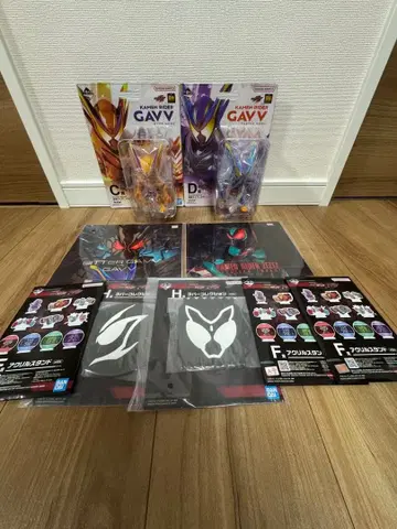 제일복권 가면라이더 젝츠 & 가면라이더 가브 C상 D상 하위상 덤