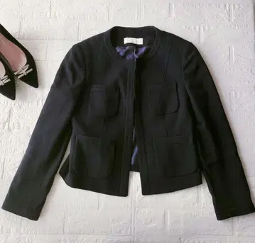 투모로우랜드 보르지 노카라 자켓 실크 혼방