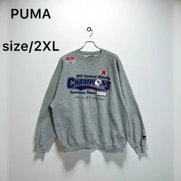 구제 의류 푸마 맨투맨 NFL 00' 테네시 타이탄즈 AFC 챔피온