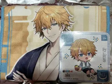 니지산지 엑스 알비오 극락탕 타월 코스터