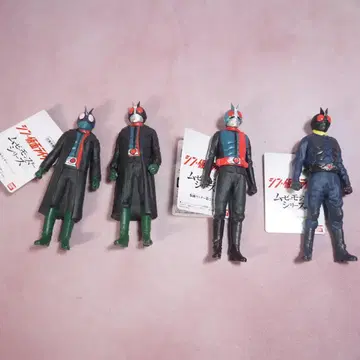 무비 몬스터 시리즈 신가면라이더 소프트 비닐 4체