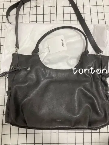 STAND OIL 다크 그레이 숄더백