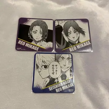 블루 록 프린세스 카페 코스터 미카게 레오