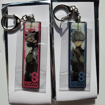 괴수 8호전 나루미 겐 이치카와 레노 메탈 키링 컬렉션 2개 세트