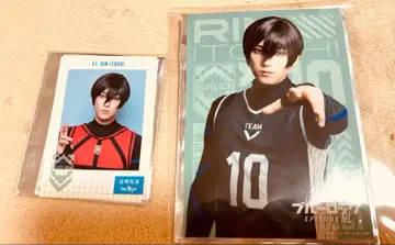 블루 락 이토시 린 에피 나기 증명사진풍 씰 브로마이드 세트