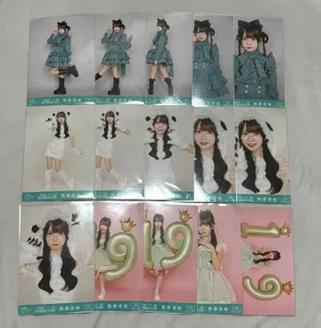 사랑스러운 아이보리 니시하라 유즈키 브로마이드 컴프