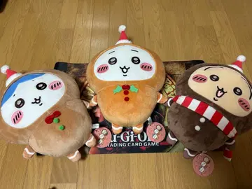 치이카와 (먼작귀) 진저맨 BIG 봉제 인형 3종 세트