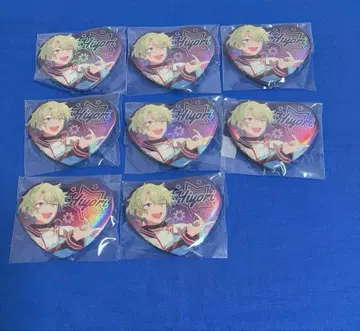 앙스타 토모에 히요리 중국 7주년 하트 캔뱃지