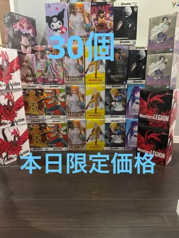 애니메이션 코믹스 피규어 30개 묶음 판매 세트