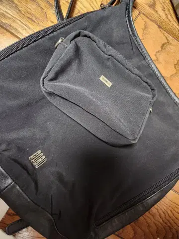 블랙 숄더 백팩 2way 백
