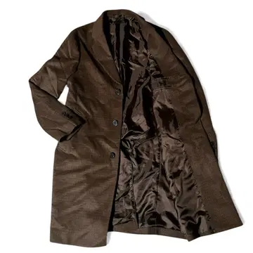 [ S 사이즈 ] UNIQLO U 체스터 코트 롱 코트 울 캐시미어