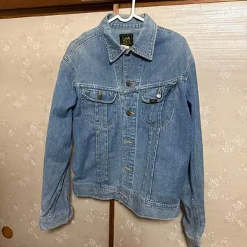 Lee 리 데님 자켓 G 블랙 택