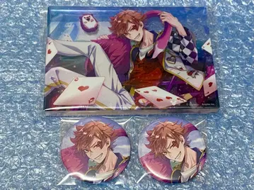 트위스테 에이스 AGF 온리샵 캔뱃지 기숙사복 아크릴 블록