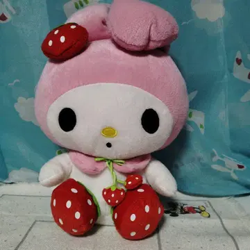 산리오 마이멜로디 딸기 봉제 인형
