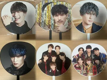 SixTONES 제시 부채 7개 묶음 판매