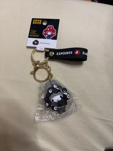 EXPO2025 한정품 산리오 나리키리 입체 키링 마이멜로디