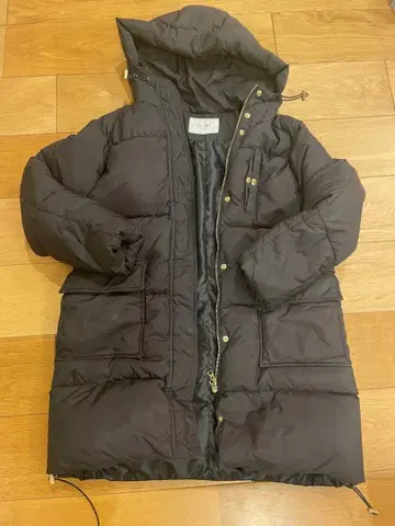 슬로브 이에나 다운 자켓 40 블랙