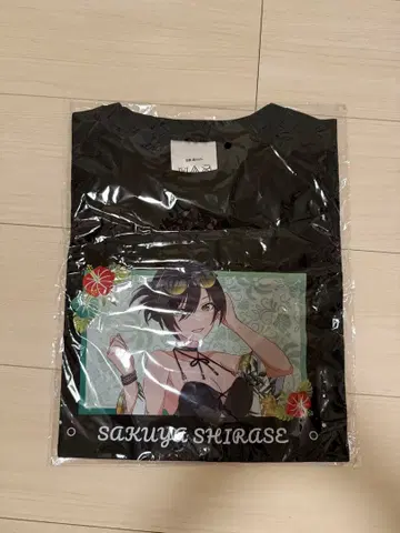 샤니마스 시라세 사쿠야 T셔츠 안티카 Hawaiian Cafe