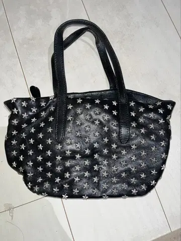 지미추 블랙 핸드백