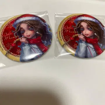 제5인격 IdentityV 크리스마스 심리학자 2021 캔뱃지 2개 세트