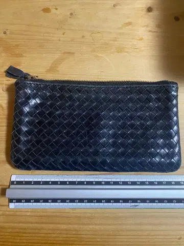 블랙 가죽 장지갑 2