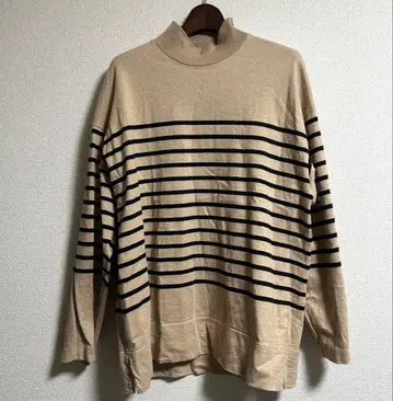 마카웨어 BOX Tee LS ORGANIC COTTON BORDER