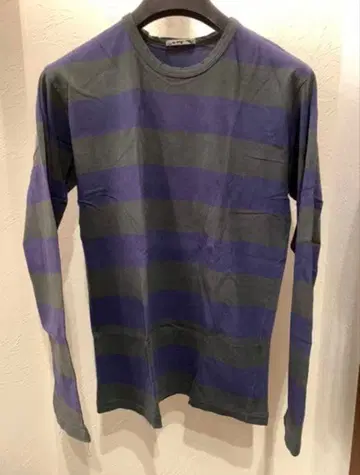 90s 아그네스 베 옴므 에네스베 보더 티셔츠