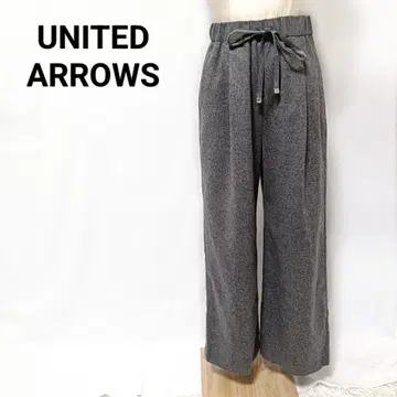 유나이티드 애로우즈 18AW 울 와이드 이지 팬츠 36