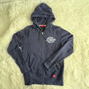 Dickies 네이비 집업 후드티 S