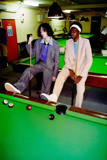 DAIRIKU 19ss 'Brantley' Straight Slacks