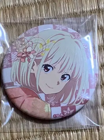 리코리스 코일 니시키기 치사토 캔뱃지 겨울