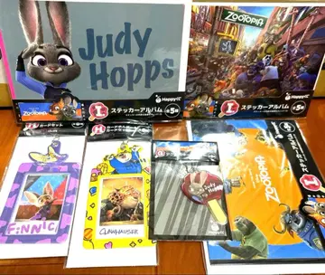 Happy 복권 주토피아 6종 세트 판매