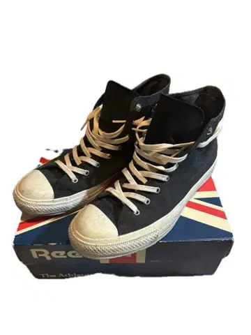 CONVERSE ALL STAR 블랙 하이컷 스니커즈 27cm