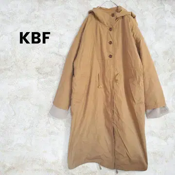 [ KBF ] 충전솜 보아 소매 롱 코트/모즈 코트 (프리 사이즈)