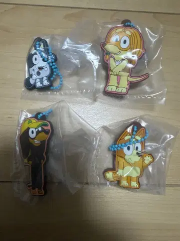 블루이 가챠가챠 러버 키링