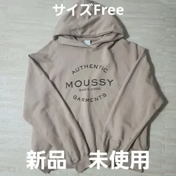 미사용 새상품 MOUSSY 후드티 프리 사이즈