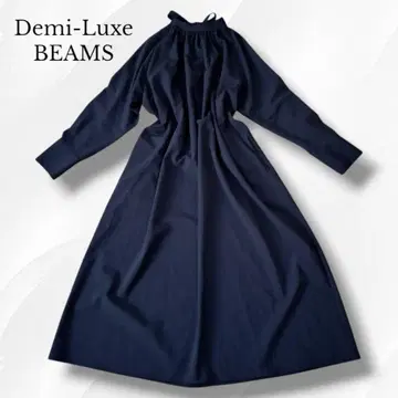 Demi-LuxeBEAMS 2way 백리본 원피스