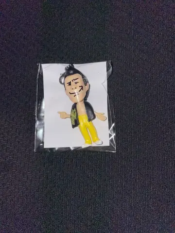 새상품 미사용 야자와 에이요시 한정판 가챠 M r.E 노랑 수트 타월