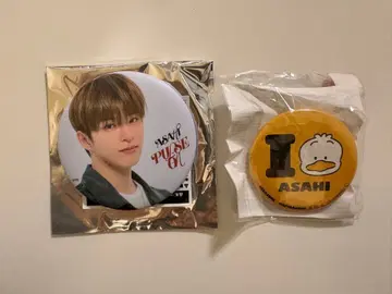 TREASURE 아사히 캔뱃지